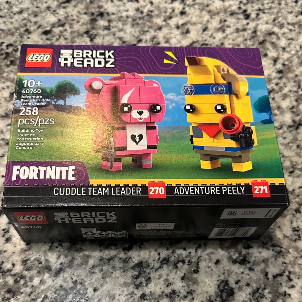 LEGO BrickHeadz Fortnite Pink and Yellow Set